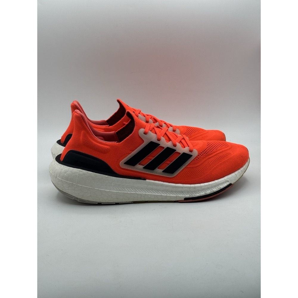 Adidas Men's Ultraboost Light Running Size 12.5 Solar Red/Black |HQ6341|